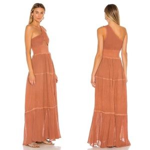 Jen’s Pirate Booty Iberian One Shoulder Maxi Dress NWT